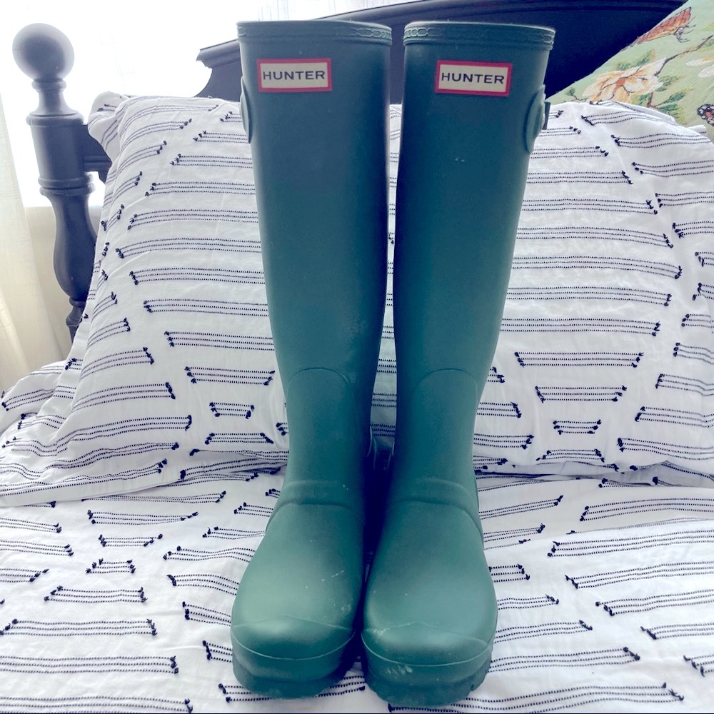HUNTER Original Stripe Wellington Boot